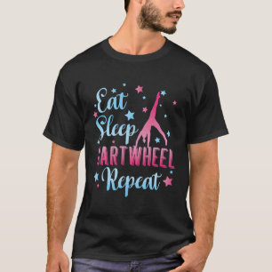 Camiseta Coma A Maneira De Sono Repetir A ginástica Para Ac