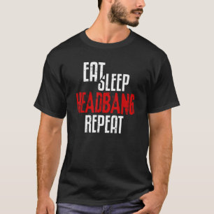 Camiseta Coma a manivela do sono Repetir Rock N Roll Punk 7
