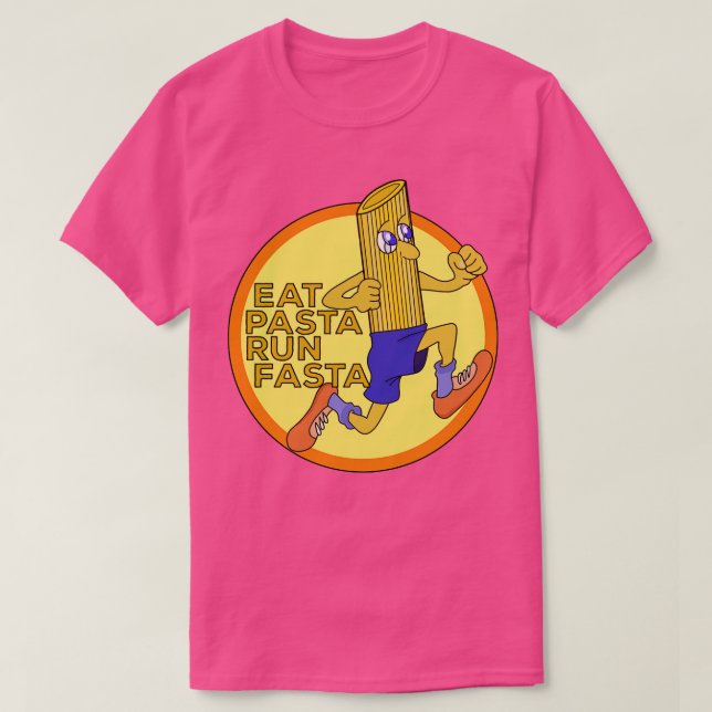 Camiseta Coma a massa alimentícia 4 (Frente do Design)