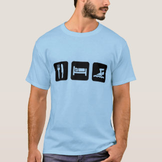 Camiseta Coma a natação do sono