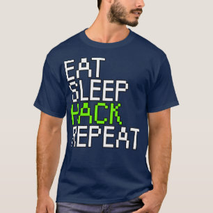 Camiseta Coma a repetição do hack de dormir