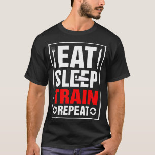 Camiseta Coma a repetição do trem do sono