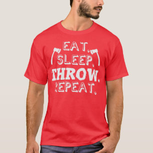 Camiseta Coma A Repouso Repetir Ax Eixos de Atiras 1