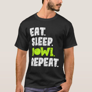 Camiseta Coma A Tela Do Sono Repetindo Para Os Boliches