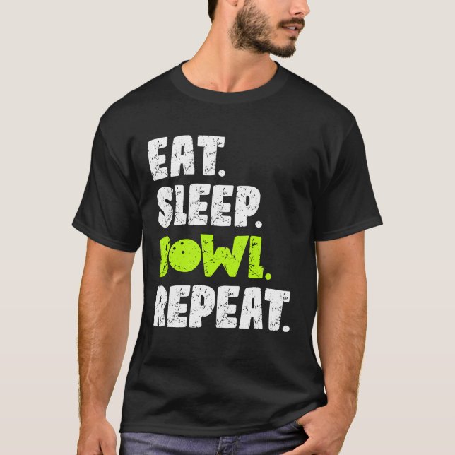 Camiseta Coma A Tela Do Sono Repetindo Para Os Boliches (Frente)