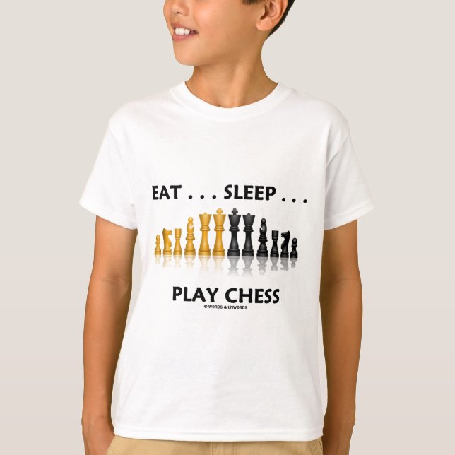 Camiseta Coma… a xadrez do jogo do sono… (a atitude da (Frente)