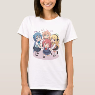 Camiseta Coma animação do sono Repetir animação Kawaii Otak