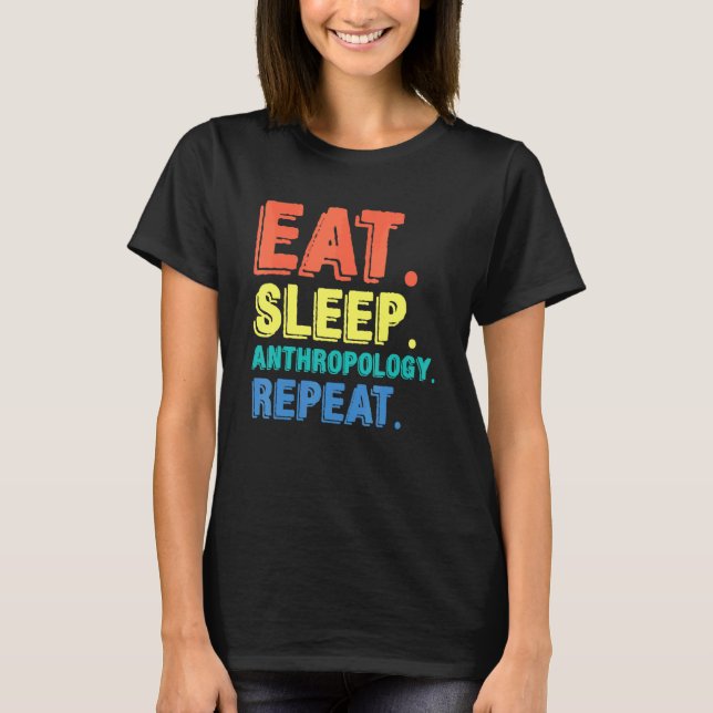 Camiseta Coma Antropologia de Antropologia do Sono Archaeol (Frente)