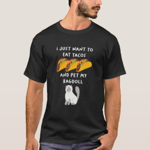 Camiseta Coma Aos E Pet My Ragdols Cat Parent