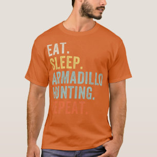 Camiseta Coma Armadillo Caçando Engraçado Armadillo Hunter