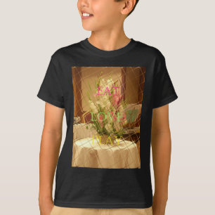 Camiseta Coma as Flores de Brincadeira do Amor para todos o