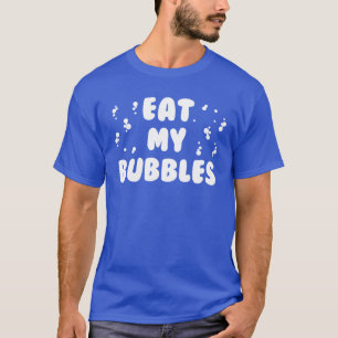 Camiseta Coma As Minhas Bolhas Que A Equipe De Natação Do N