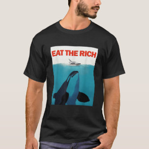 Camiseta Coma As Ricas Pinças Orca Engraçadas Hilarious Me