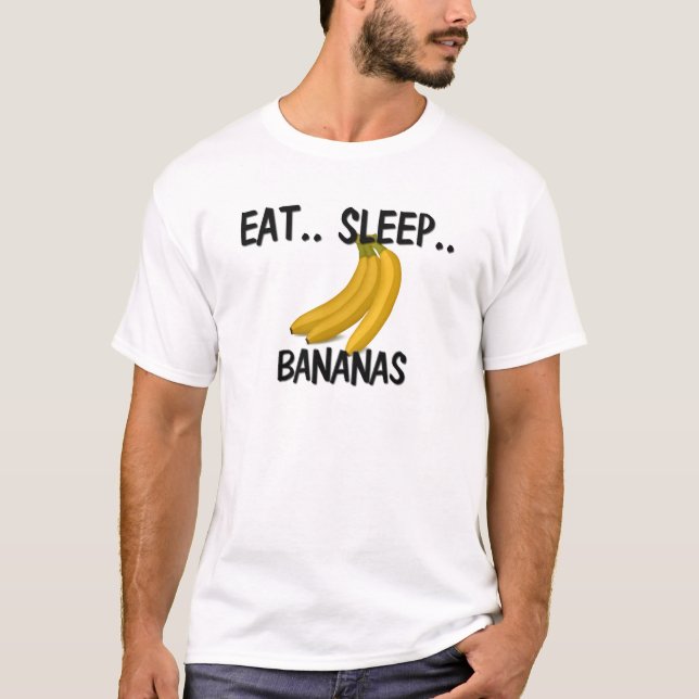 Camiseta Coma BANANAS do sono (Frente)