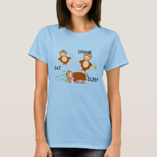 Camiseta Coma, beba, durma