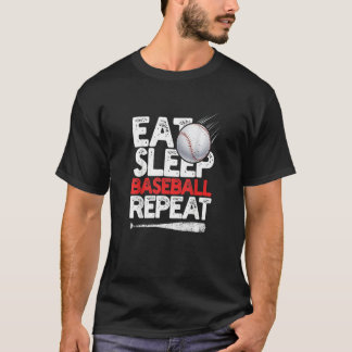 Camiseta Coma Beisebol Repetidamente Prenhedor Pitcher Base