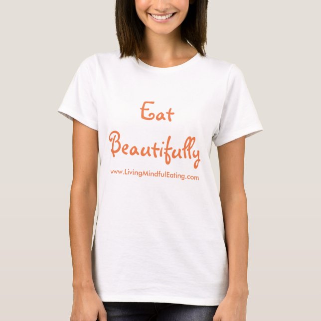 Camiseta Coma Bela Tee De Yoga Fluida (Frente)