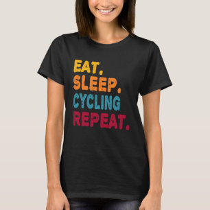 Camiseta Coma Bicicletas Repórteres Homens Mulheres Esporte