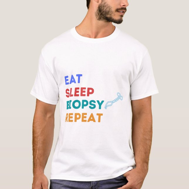 CAMISETA COMA BIÓPSIA REPITA - BIÓPSIA (Frente)