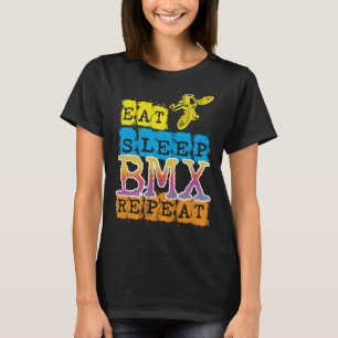 Camiseta Coma BMX Repetição I Descida I Crianças BMX