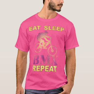 Camiseta Coma Bmx Repetir Bicicleta Bicicleta Funny Motocro