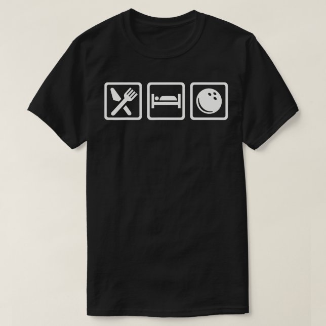 Camiseta Coma boliche de sono (Frente do Design)