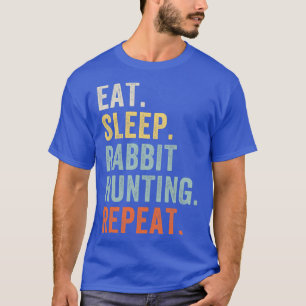 Camiseta Coma Caça Ao Coelho No Sono Repete Caça Ao Coelho