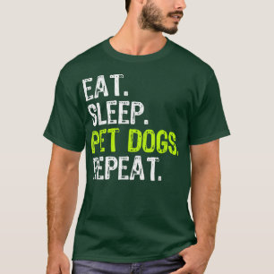 Camiseta Coma Cachorros De Pet Repetem O Proprietário Do Pã