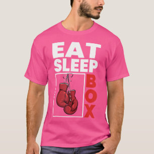 Camiseta Coma Caixa de Sono Boxando Lover Gym Boxer Ki