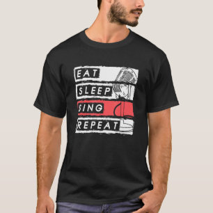 Camiseta Coma Cantora de Ópera Repetitiva Sing Sing