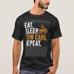 Camiseta Coma Carros De Coluna Repetir Caminhão De Desagreg