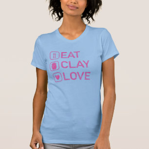 Camiseta Coma Clay Love - Presente de Potteria Feminina Eng