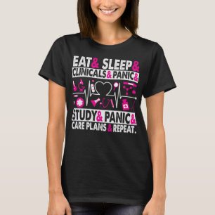 Camiseta Coma Clínicos Do Sono Pretende Cuidados Enfermeiro