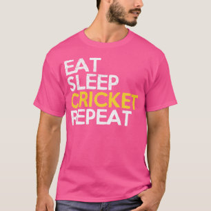 Camiseta Coma Cricket Repete o Cricket na Inglaterra
