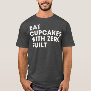 Camiseta coma cupcake com zero guilhotina