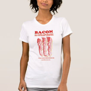 Camiseta Coma diferente - coma o bacon