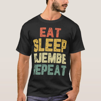 Camiseta Coma Djembe Repita Eletricista Vintage