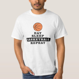 Camiseta Coma, Dorme, Basquete, Recoloque