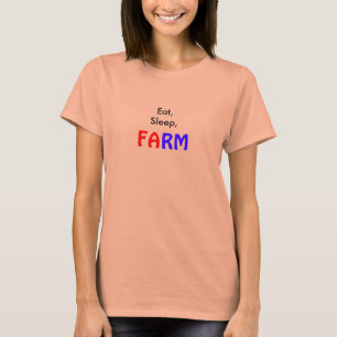 Camiseta Coma,Dorme,FAZENDA