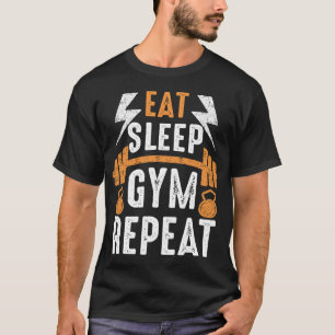 Camiseta Coma, Dorme, Repita: T-Shirt Estilo de Vida
