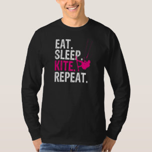 Camiseta Coma Dormir Kite Repetir - Kitesurf Premium_1