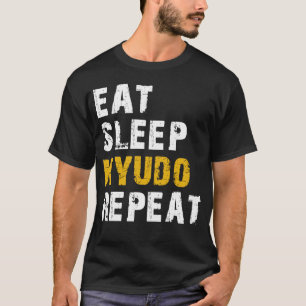 Camiseta coma dormir kyudo repetir
