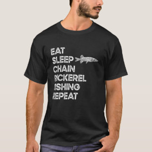 Camiseta Coma Dormir Repetir - Pescador Fisher Chain Picker