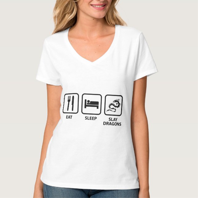 Camiseta Coma Dragões de Sono (Frente)