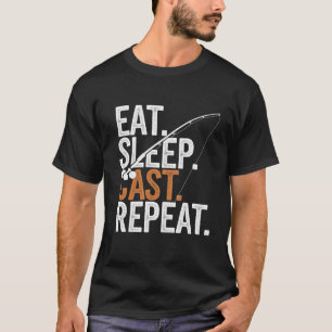 Camiseta Coma. Durma. Cast. Repita.
