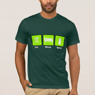 Camiseta Coma, durma, pulverize (o limão)