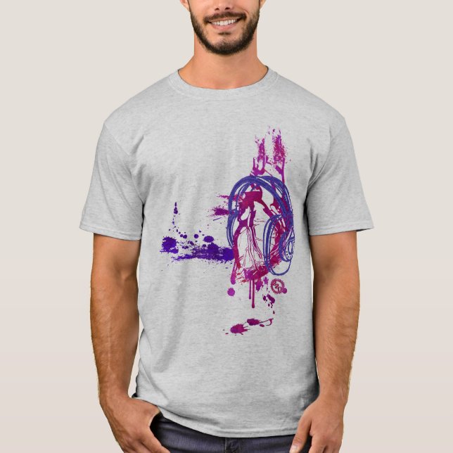 Camiseta Coma, durma, respire… a MÚSICA (Frente)