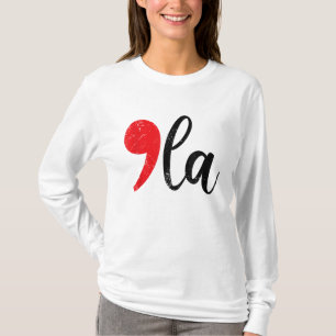 Camiseta Coma Engraçado La Harris para Presidente Eleição 2