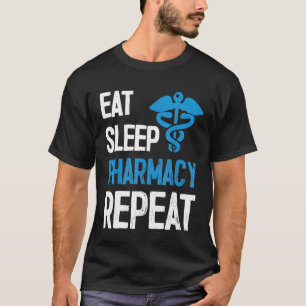 Camiseta Coma Farmácia do Sono Repetir Excelente Farmacêuti
