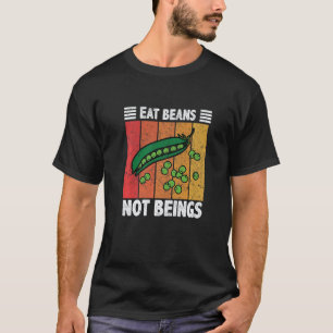 Camiseta Coma Feijão Não Seres Comida Vegana Estilo de Vida